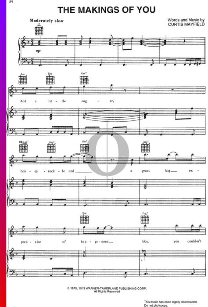 The Meaning Behind The Song: The Makings of You by Curtis Mayfield