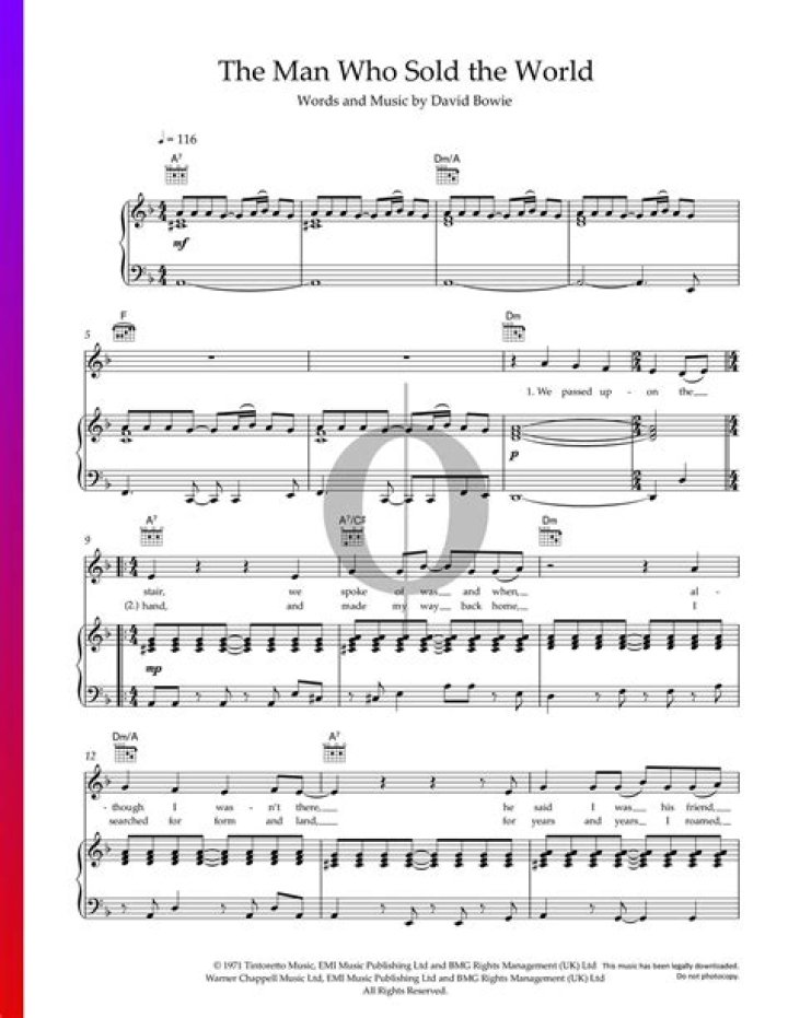 The Meaning Behind The Song: The Man Who Sold the World by Midge Ure