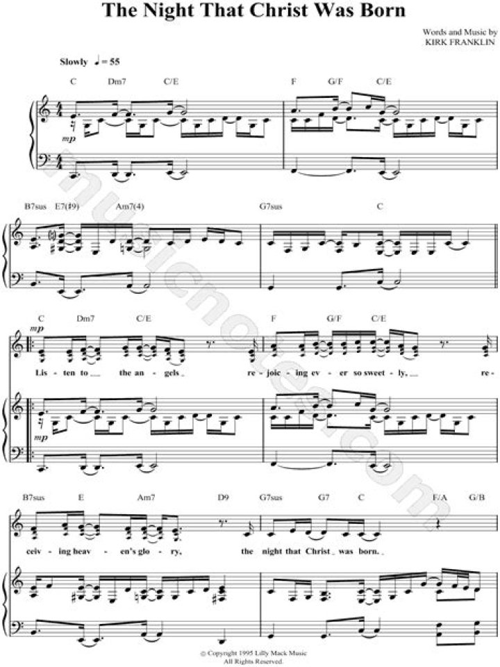 The Meaning Behind The Song: The Night That Christ Was Born by Kirk Franklin