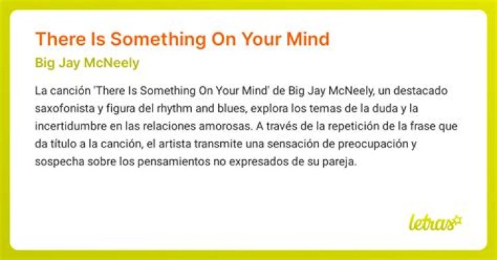 The Meaning Behind The Song: There Is Something on Your Mind by Big Jay McNeely