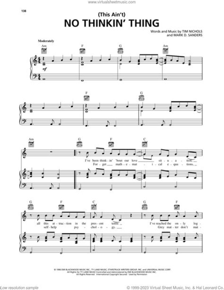 The Meaning Behind The Song: (This Ain’t) No Thinkin’ Thing by Trace Adkins