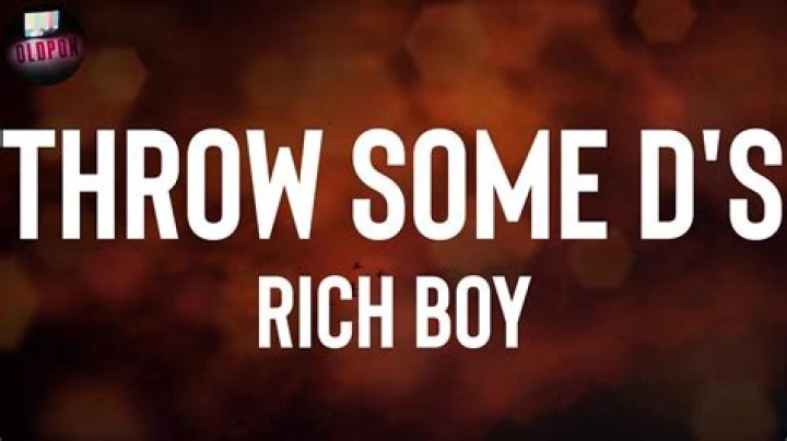The Meaning Behind The Song: Throw Some D’s by Rich Boy