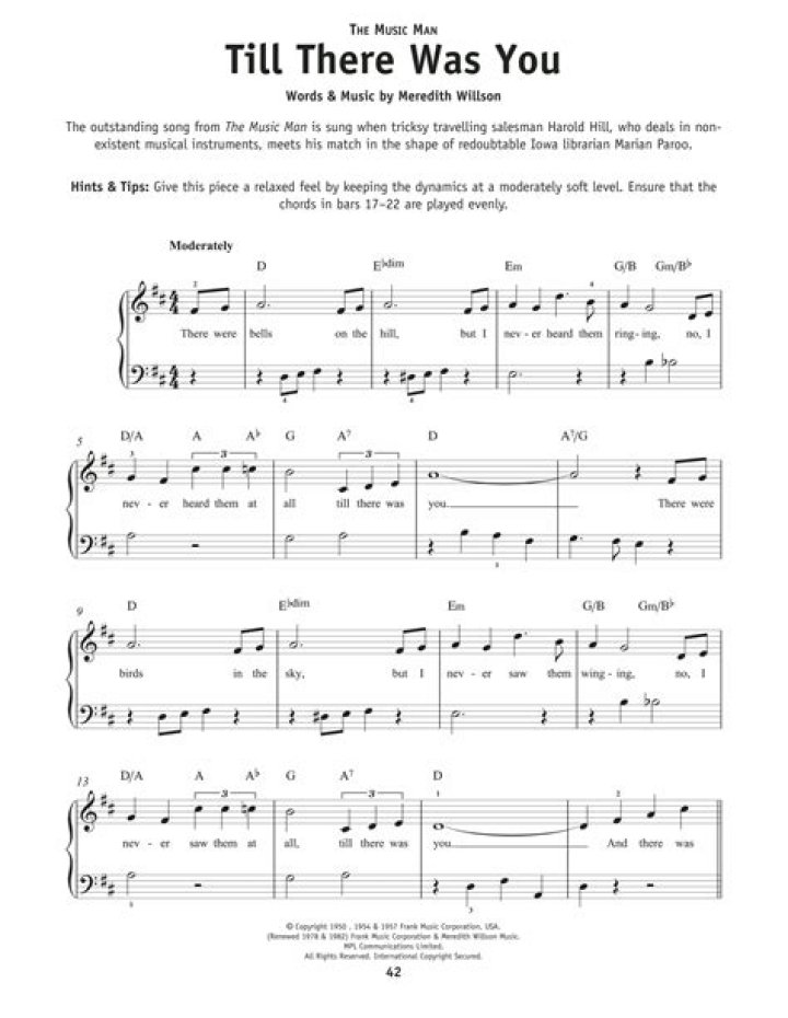 The Meaning Behind The Song: Till There Was You by Peggy Lee