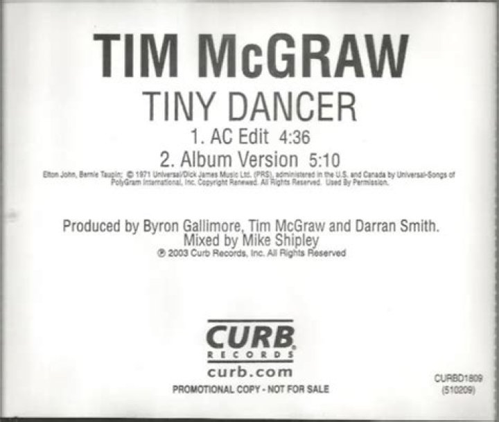 The Meaning Behind The Song: Tiny Dancer by Tim McGraw