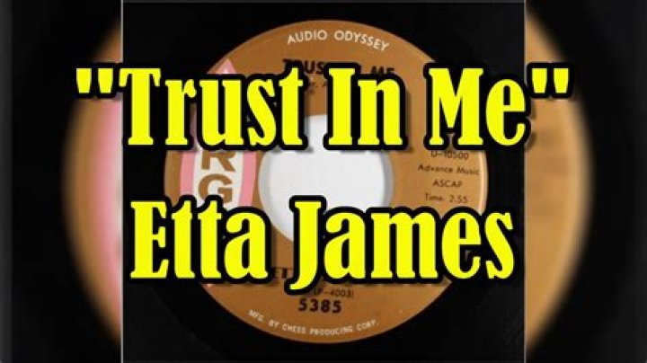 The Meaning Behind The Song: Trust in Me by Etta James