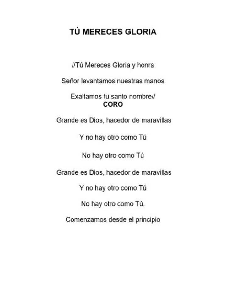 The Meaning Behind The Song: Tu Mereces Gloria y Honor by Rosa Enid Cruz Roque