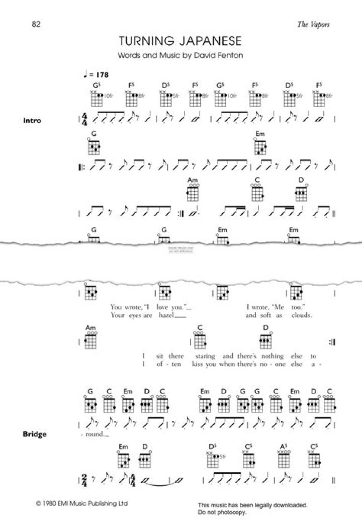 The Meaning Behind The Song: Turning Japanese by The Vapors