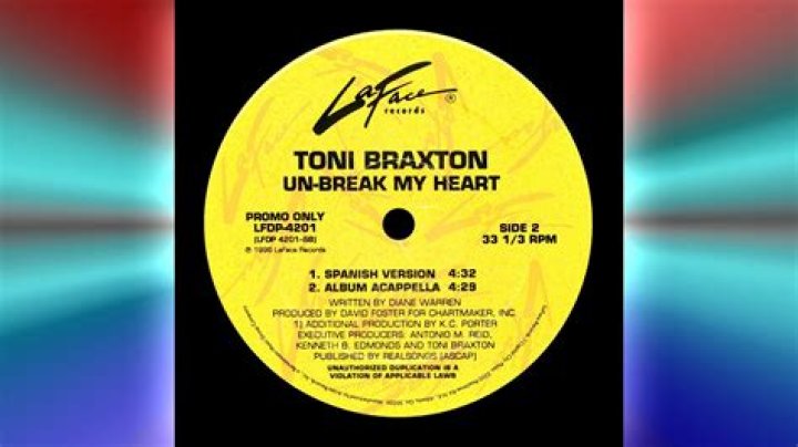 The Meaning Behind The Song: Un-Break My Heart by Toni Braxton