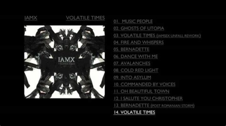 The Meaning Behind The Song: Volatile Times by IAMX