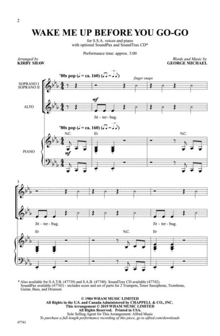 The Meaning Behind The Song: Wake Me Up Before You Go-Go by George Michael