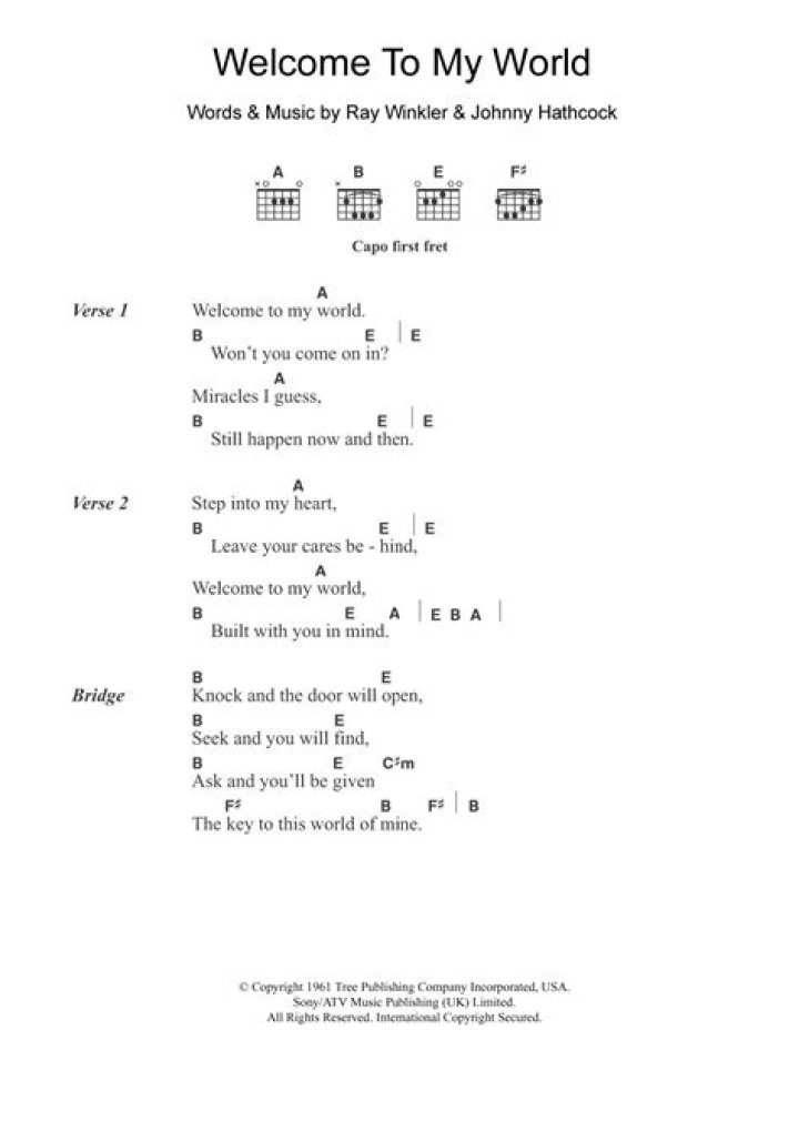 The Meaning Behind The Song: Welcome to My World by Jim Reeves