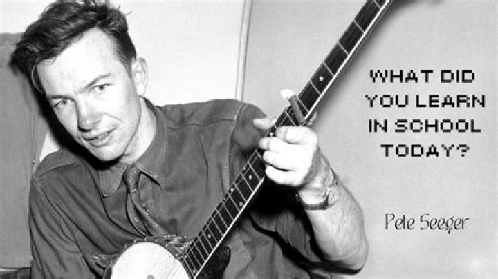 The Meaning Behind The Song: What Did You Learn in School Today? by Pete Seeger