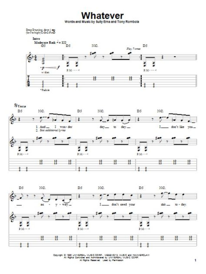 The Meaning Behind The Song: Whatever by Godsmack