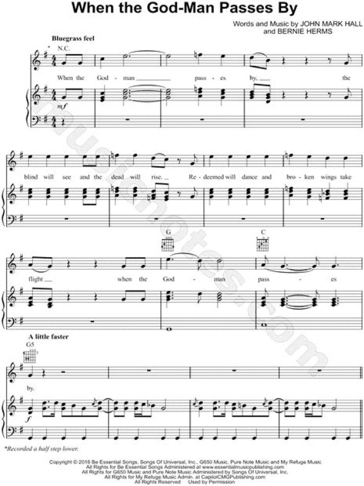 The Meaning Behind The Song: When the God-Man Passes By by Casting Crowns