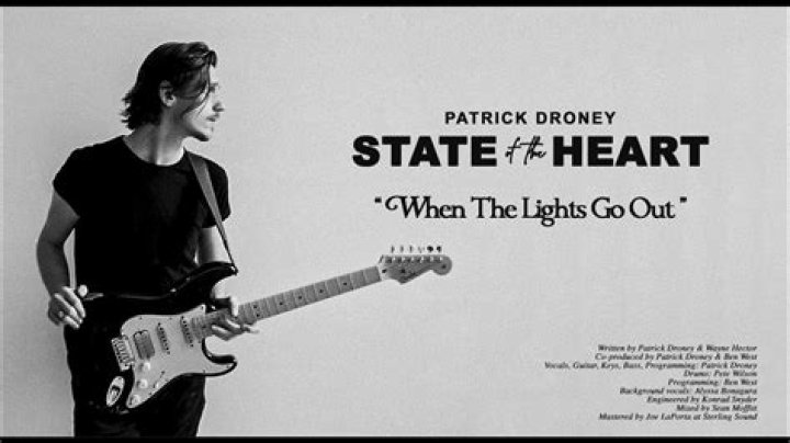 The Meaning Behind The Song: When The Lights Go Out by Patrick Droney