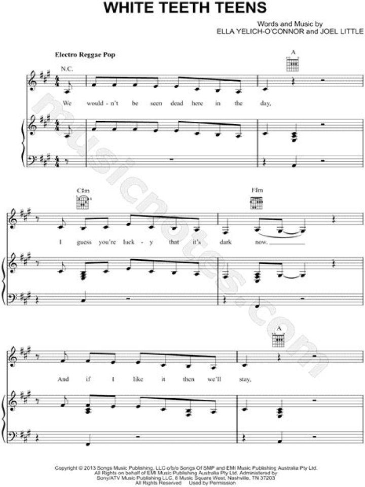 The Meaning Behind The Song: White Teeth Teens by Lorde