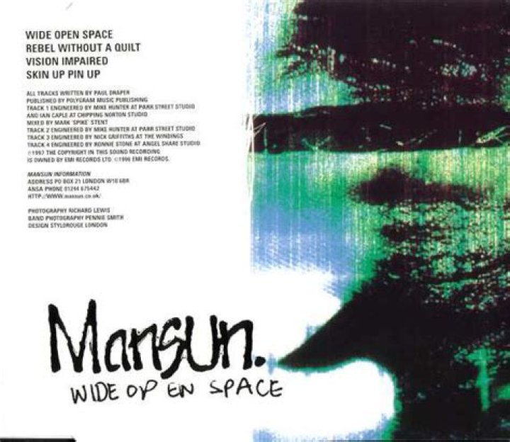 The Meaning Behind The Song: Wide Open Space by Mansun