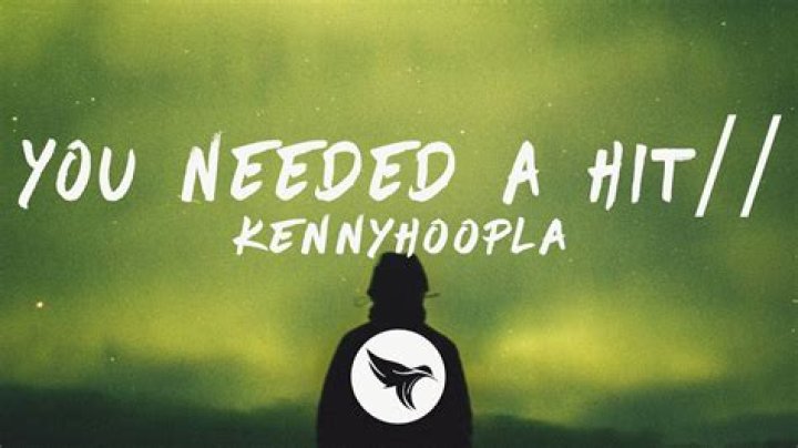 The Meaning Behind The Song: YOU NEEDED A HIT// by KennyHoopla