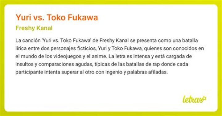The Meaning Behind The Song: Yuri vs. Toko Fukawa by Freshy Kanal