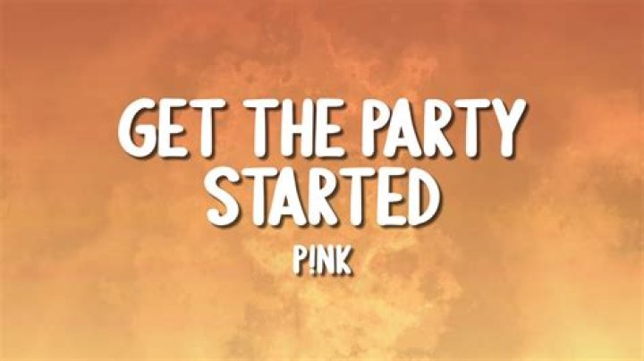 The party just get started lyrics