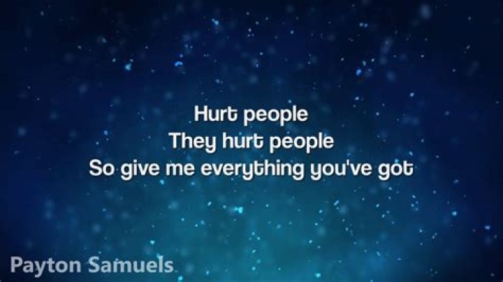 The Script Hurt People Hurt People Lyrics English Translation