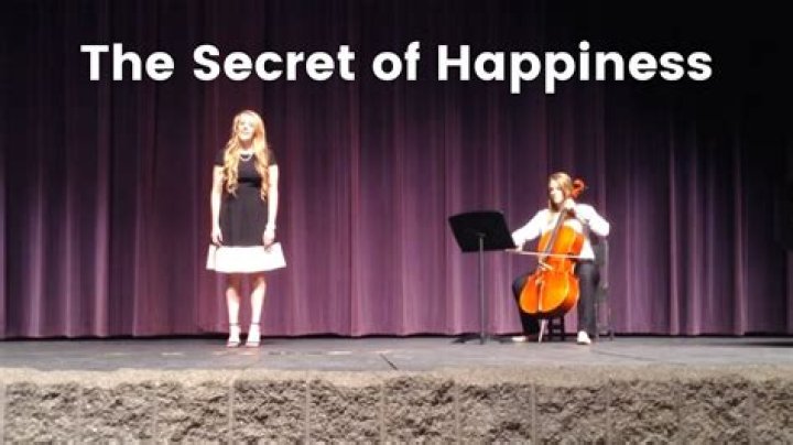 The secret of happiness lyrics