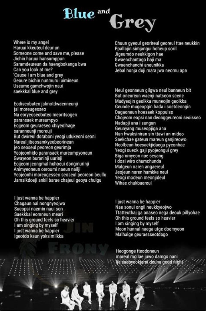 The sky is black and grey lyrics