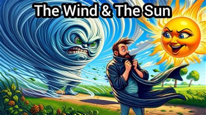 The wind the sun and the rain lyrics