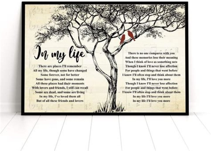 There are places i remember lyrics