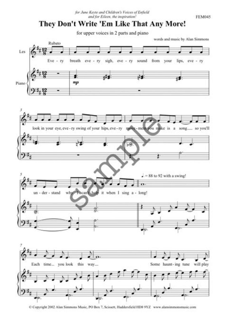 They dont write em like that anymore lyrics