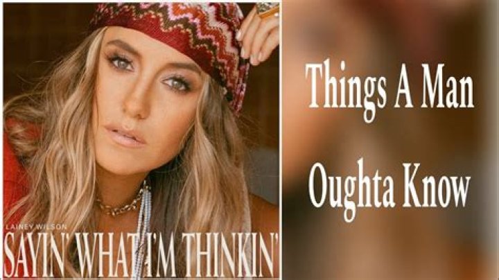 Things a man oughta know lyrics