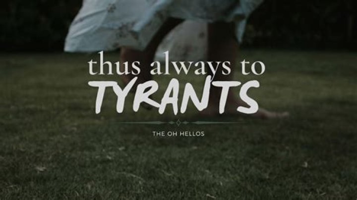 Thus always to tyrants lyrics