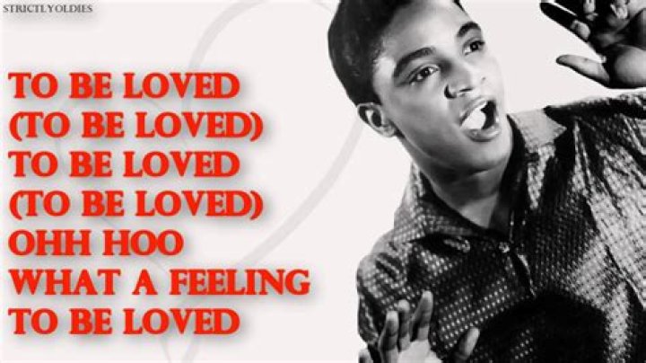 To be loved jackie wilson lyrics