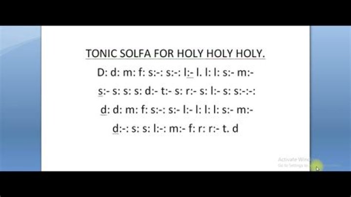 Tonic solfa of oh holy night lyrics