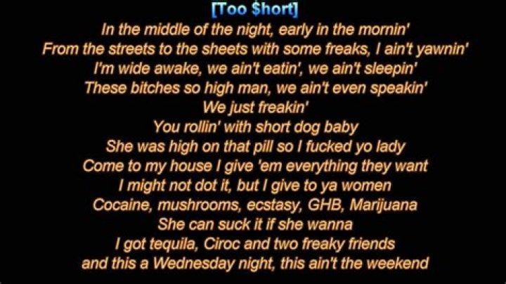 Too $hort lyrics