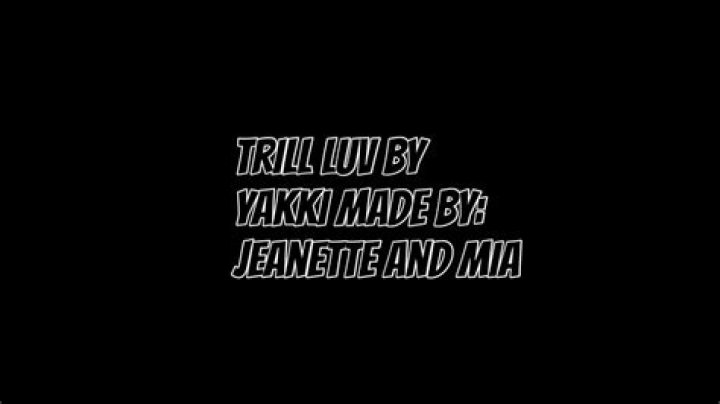 Trill luv yakki lyrics