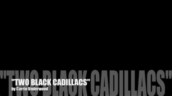 Two black cadillacs (official video) lyrics