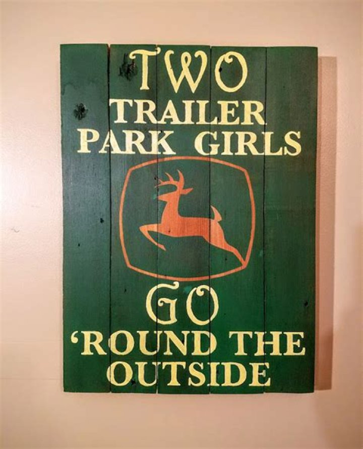 Two trailer park girls go round the outside lyrics