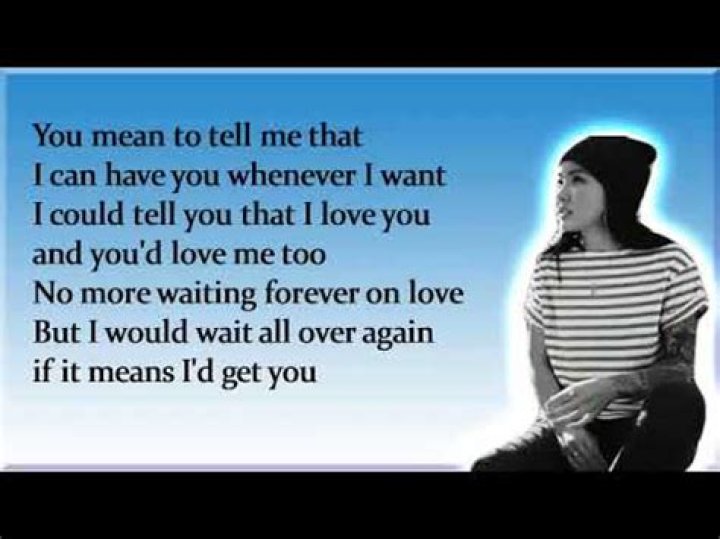 U mean to tell me tatiana lyrics