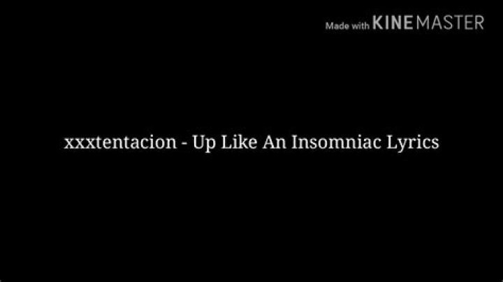 Up like an insomniac lyrics