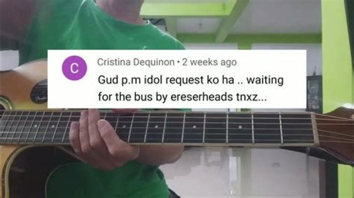 Waiting for the bus lyrics