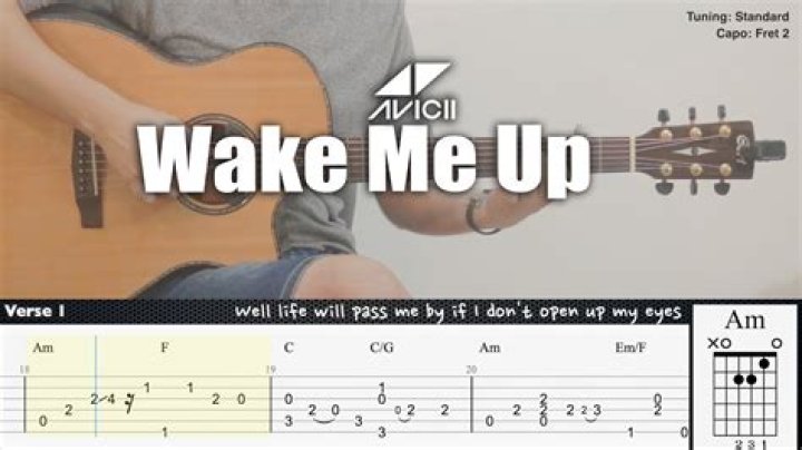WAKE ME UP CHORDS by Avicii