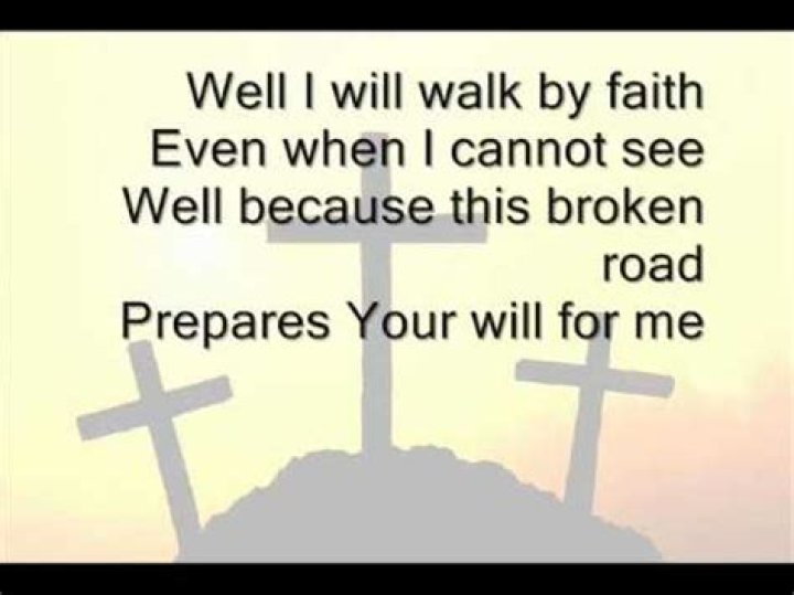 Walk by faith lyrics lyrics