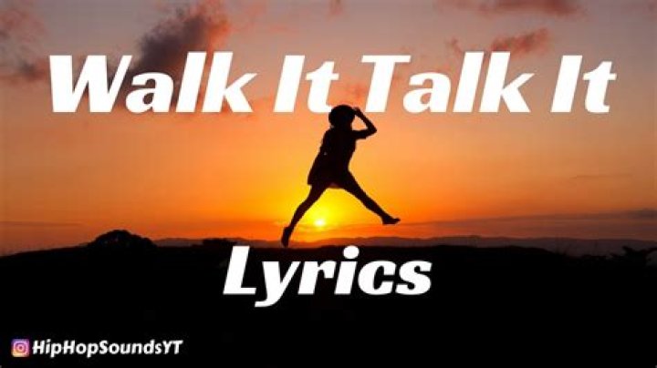 Walk it like i talk it videos lyrics