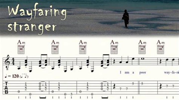 Wayfaring stanger lyrics
