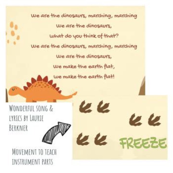 We are the dinosaurs lyrics