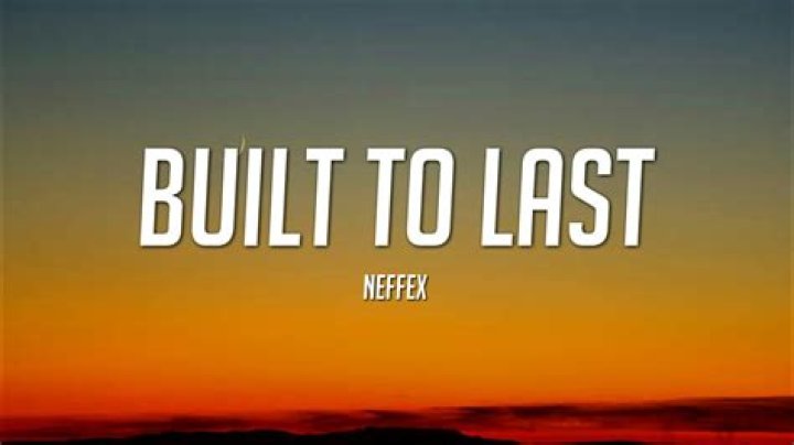 We were never built to last lyrics