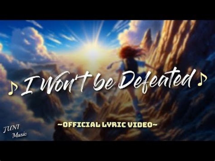 We wont be defeated lyrics
