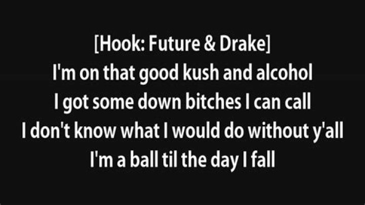 Weed drugs and alcohol lyrics