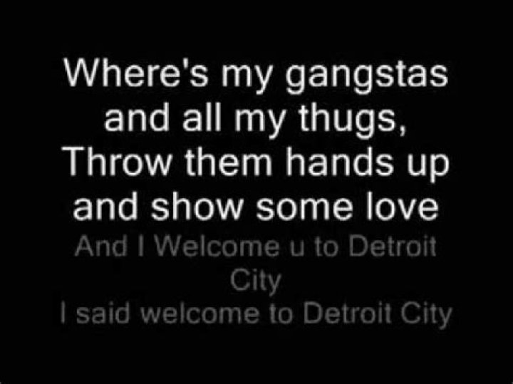 Welcome to detroit city lyrics
